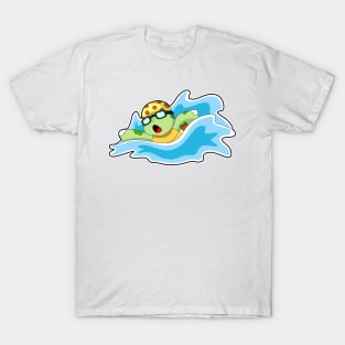 Turtle at Swimming in Water T-Shirt